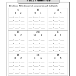 Math Worksheets Fact Family Stupendous For First Grade Families 2Nd For Fact Family Worksheets For First Grade