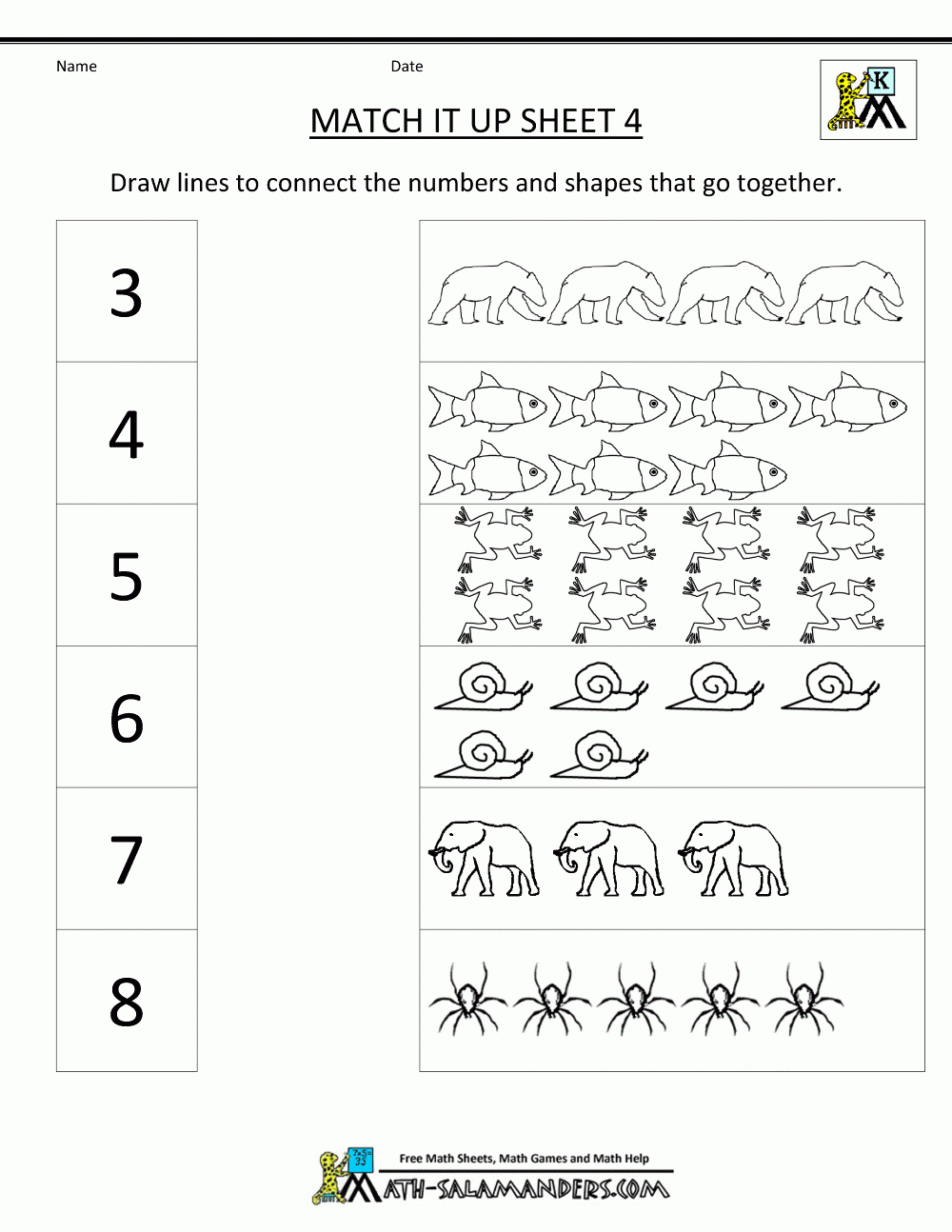 Math Worksheets Kindergarten As Well As Preschool Math Worksheets Pdf