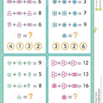 Mathematics Educational Game For Kids Fun Worksheets For Children With Regard To Worksheets For Children