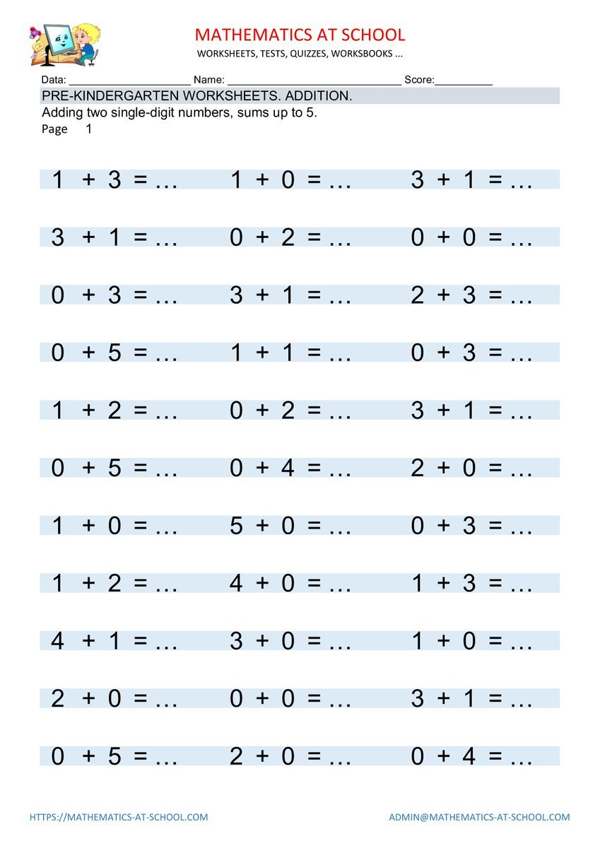 Mathematics School Ar Twitter “Prekindergarten Worksheets Numbers With Regard To Pre K Worksheets Pdf