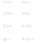 Matrix Multiplication Regarding Matrices Worksheet With Answers
