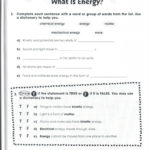 Matter And Energy Worksheet Answers  Briefencounters In Matter And Energy Worksheet