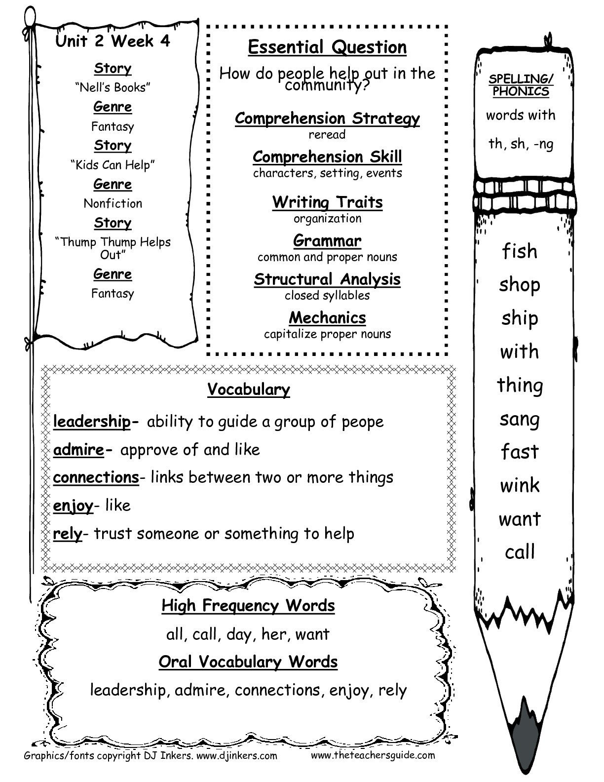 Mcgrawhill Wonders First Grade Resources And Printouts Inside First Grade Word Work Worksheets