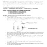 Measuring With A Microscope – Lab 7 Throughout Microscope Slide Observation Worksheet