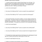 Mendelian Genetics Review Worksheet Pages 1  4  Text Version Throughout Mendelian Genetics Worksheet