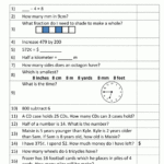 Mental Math Worksheet 2Nd Grade In Mental Maths Worksheets