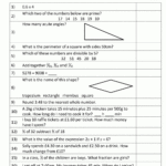 Mental Maths Practise Year 5 Worksheets Pertaining To Mental Maths Worksheets