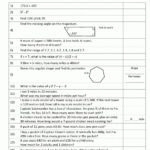 Mental Maths Tests Year 6 Worksheets With Regard To Maths For 10 Year Olds Worksheets