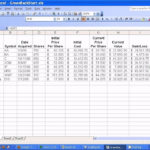 Microsoft Excel   Setting Up Stocks Spreadsheet.   Youtube For Asset Allocation Spreadsheet Template