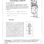 Middle School Bible Study Worksheets  Briefencounters Also Bible Worksheets For Middle School