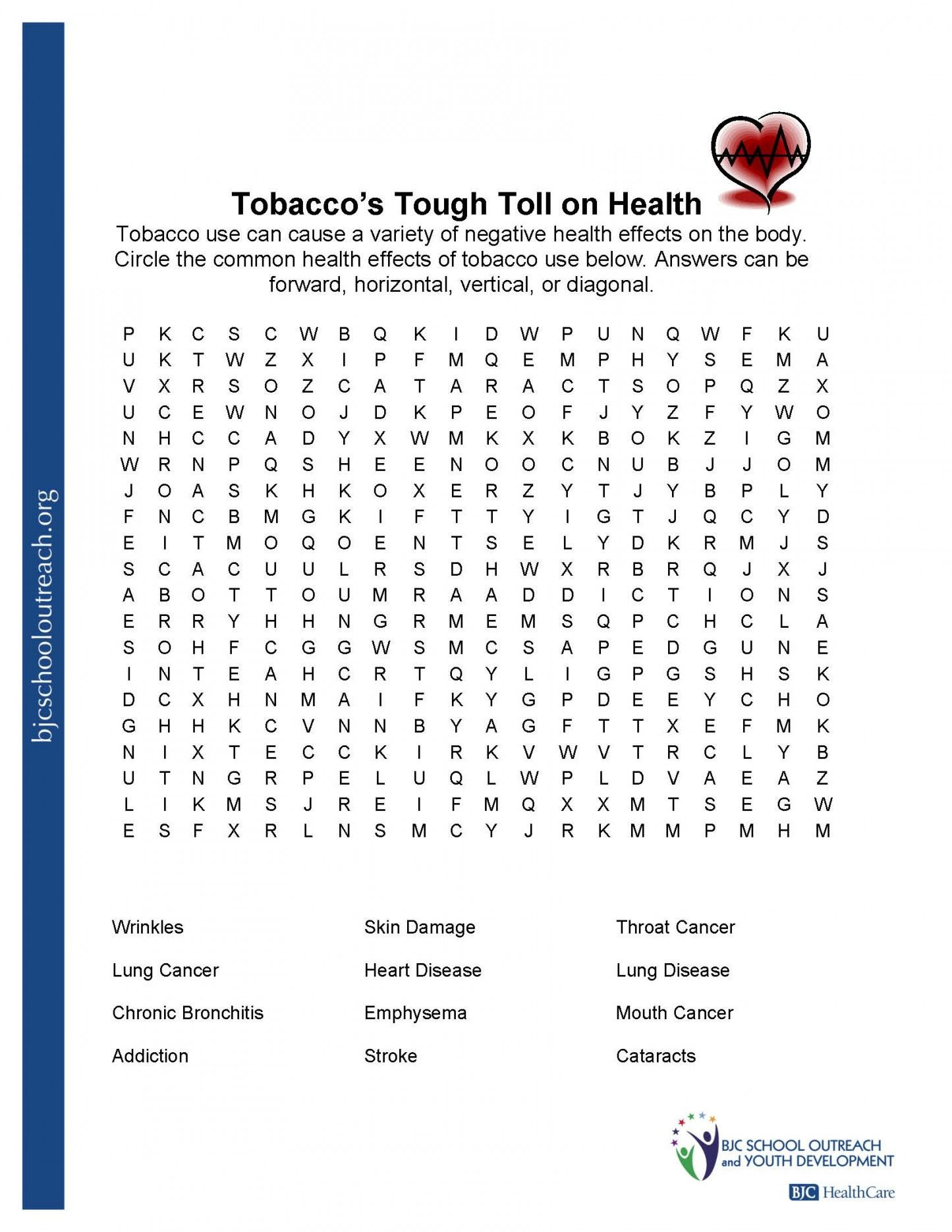 Middle School Health Worksheets Balancing Chemical Equations With Free Printable Health Worksheets For Middle School