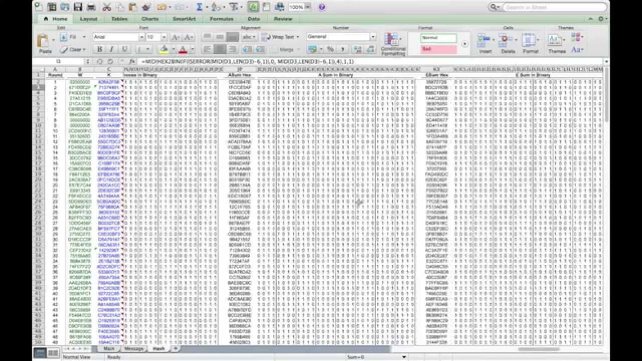 Mining Bitcoin With Excel   Youtube Intended For Bitcoin Excel Spreadsheet