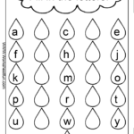 Missing Lowercase Letters – Missing Small Letters  Free Printable Inside Preschool Worksheets Alphabet