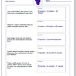 Mixed Addition And Subtraction Word Problems Also Adding And Subtracting Integers Word Problems Worksheet