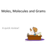 Moles Molecules And Grams Along With Moles Molecules And Grams Worksheet Answers