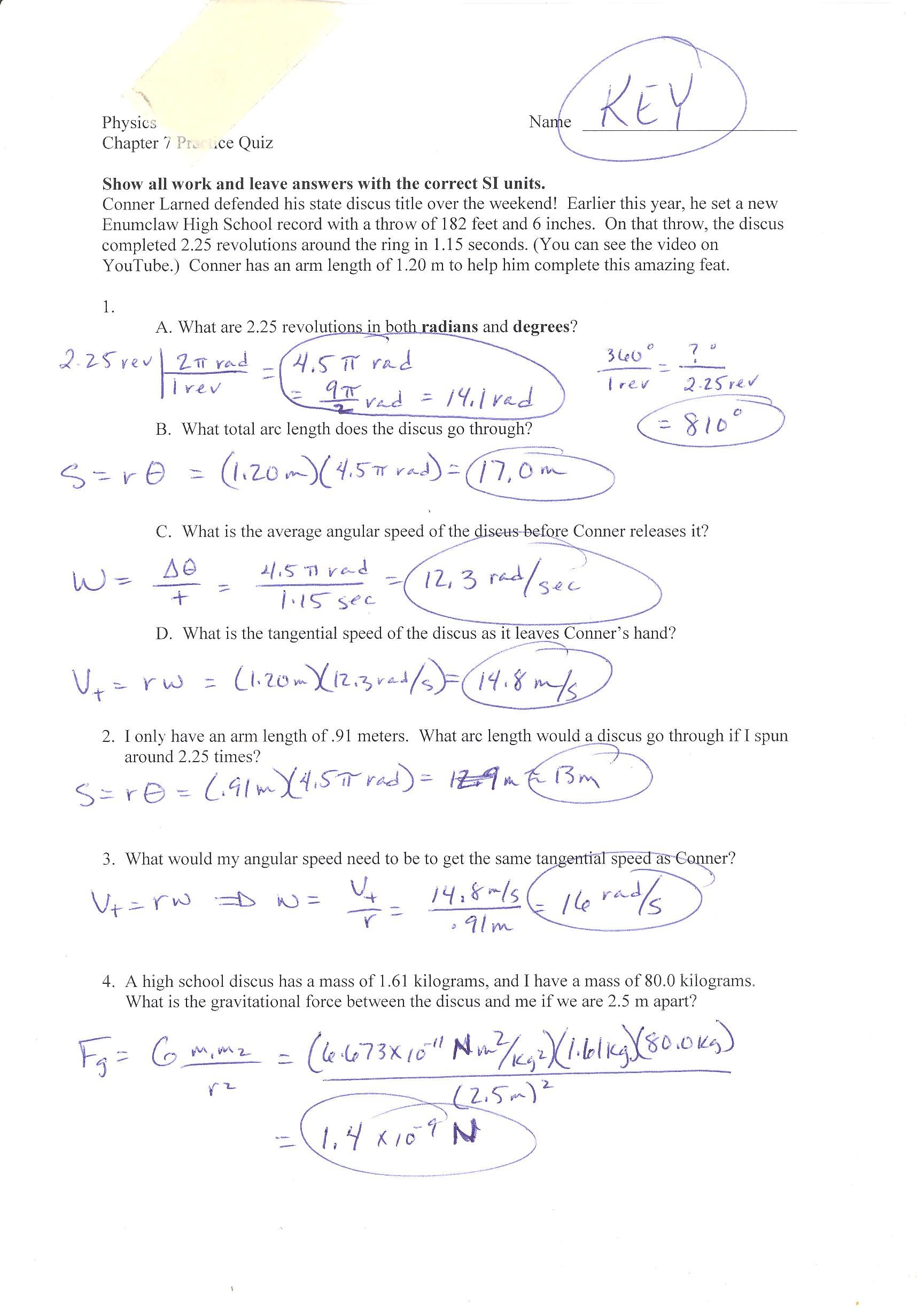 Momentum And Collisions Worksheet Answer Key Christmas Worksheets With Physics Worksheets With Answers
