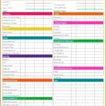 Monthly Bill Spreadsheet Unique Monthly Bud Spreadsheet Free ... Pertaining To Spreadsheet For Bills Free