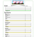 Monthly Budget Spreadsheet Excel Beautiful Free Monthly Bud ... Pertaining To Free Monthly Budget Spreadsheet Template