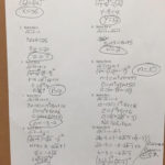Mr Clark On Twitter "algebra 2 Solving Radical Equations Worksheet Regarding Math 154B Completing The Square Worksheet Answers
