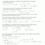 Mr Murray's Physics Homework For Worksheet Motion Problems Part 2 Answer Key