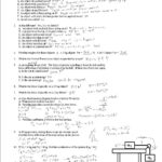 Mr Murray's Website Two Dim Motion For Friction And Gravity Worksheet Answers