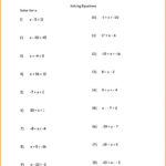 Multi Step Equations Worksheet Answers Doc With Fractions And For Solving Algebraic Equations Worksheets
