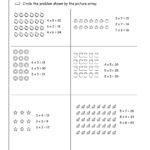 Multiplication Array Worksheets From The Teacher's Guide Inside Arrays And Multiplying By 10 And 100 Worksheet