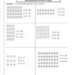 Multiplication Arrays Worksheets Pertaining To Arrays And Multiplying By 10 And 100 Worksheet