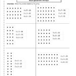 Multiplication Arrays Worksheets With Regard To Arrays And Multiplying By 10 And 100 Worksheet