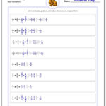 Multiplication With Cross Cancelling And Multiplying Fractions With Cross Canceling Worksheet