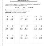 Multiplication Worksheets And Printouts Regarding Multiplication Worksheets 2Nd Grade Printables