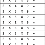Multiplying 3 Numbers – Three Worksheets  Free Printable Worksheets Inside Multiplying 3 Factors Worksheets