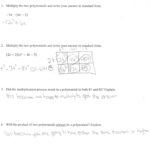 Multiplying Polynomials  1 Students Are Asked To Multiply Along With Multiplying Polynomials Worksheet 1 Answers