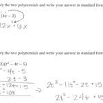 Multiplying Polynomials  1 Students Are Asked To Multiply Inside Multiplying Polynomials Worksheet