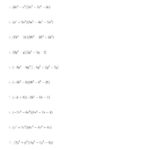Multiplying Two Trinomials Math The Multiplying Two A Math Worksheet Or Factoring Fun Worksheet