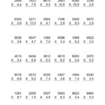 Multiplying Whole Numbersdecimals Math Multiplication Worksheet Pertaining To Multiplying Decimals By Whole Numbers Worksheet