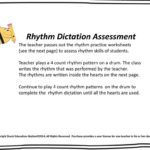Music Rhythm Worksheets Free Download  Ppt Download For Rhythmic Dictation Worksheet
