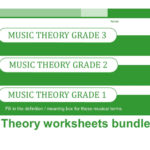 Music Theory Worksheets For Grades One Two And Threesparkhallo Throughout Music Theory Worksheets