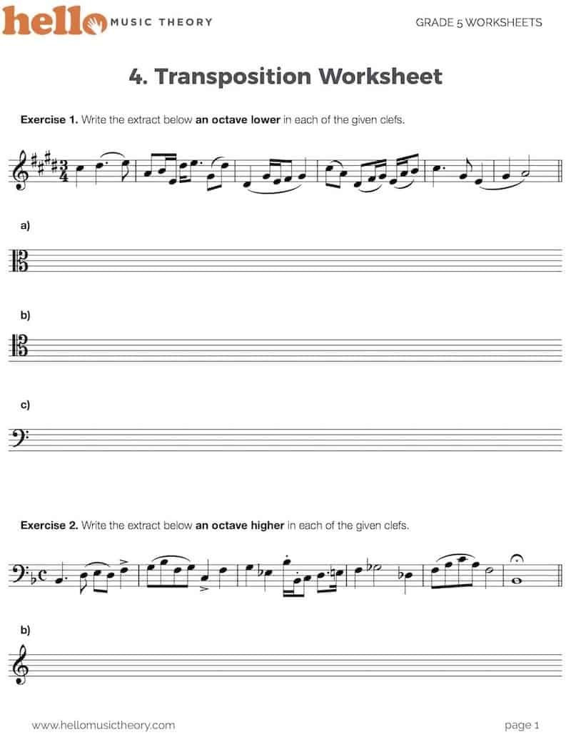 Music Theory Worksheets With 1500 Pdf Exercises  Hello Music Theory And Piano Theory Worksheets Pdf