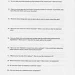 Music Worksheets Pertaining To Movie Worksheets For The Classroom