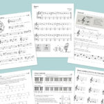 Music Worksheetsnhung Duong On Dribbble For Music Theory For Beginners Worksheets