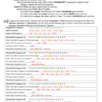 Mutations Worksheet Answers  Yooob Intended For Worksheet Mutations Practice Answer Key