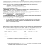 Mutations Worksheet With Gene Mutations Worksheet Lesson Plans Inc 2007 Answers