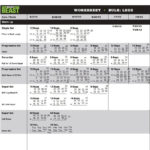 My Body Beast Journey  Dumbbells And Diapers Or Body Beast Worksheets