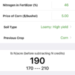 N Rate App – Integrated Pest And Crop Management – Uw–Madison Inside Fertilizer Calculator Spreadsheet
