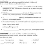 Name Class Date Ancient China Section 4  Pdf Regarding Chinese Dynasties Worksheet Pdf