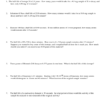 Name Halflife Word Problems – Physical Along With Half Life Practice Worksheet