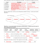 Name  Kehsscience Throughout Levels Of Organization Worksheet Answers