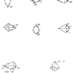 Name Period Geometry Unit 8 Worksheet 9 Kites Find The  Kites Regarding Geometry Worksheet Kites And Trapezoids Answers Key