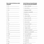 Naming Ionic And Covalent Compounds Worksheet Answer Key For Ionic And Covalent Compounds Worksheet Answers